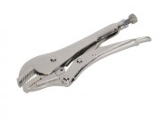 185mm Locking Pliers Straight Jaws 0-30mm Capacity